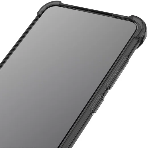 Motorola Edge 20 Pro Hoesje TPU + Screenprotector Transparant Zwart afbeelding 11