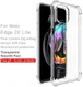 Motorola Edge 20 Lite Hoesje TPU + Screen Protector Transparant afbeelding 4