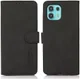 KHAZNEH Motorola Edge 20 Lite Hoesje Portemonnee Book Case Zwart afbeelding 3