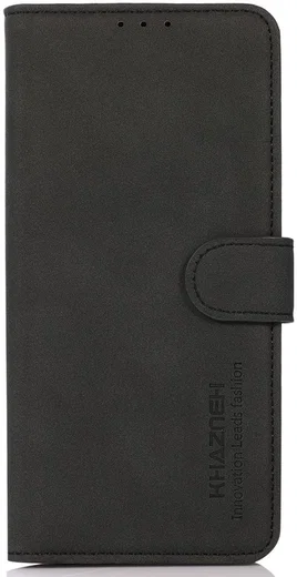 KHAZNEH Motorola Edge 20 Lite Hoesje Portemonnee Book Case Zwart afbeelding 2