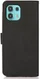 KHAZNEH Motorola Edge 20 Lite Hoesje Portemonnee Book Case Zwart afbeelding 6