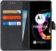 KHAZNEH Motorola Edge 20 Lite Hoesje Wallet Book Case Zwart afbeelding 1