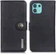 KHAZNEH Motorola Edge 20 Lite Hoesje Wallet Book Case Zwart afbeelding 3