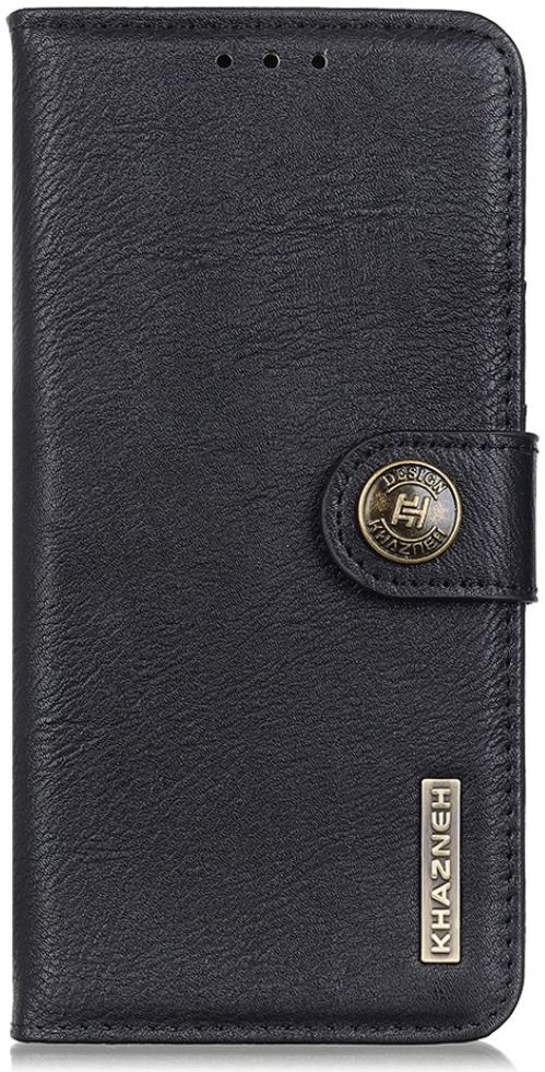 KHAZNEH Motorola Edge 20 Lite Hoesje Wallet Book Case Zwart afbeelding 2