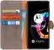 KHAZNEH Motorola Edge 20 Lite Hoesje Wallet Book Case Grijs afbeelding 1