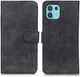 KHAZNEH Motorola Edge 20 Lite Hoesje Retro Wallet Book Case Zwart afbeelding 3