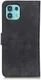 KHAZNEH Motorola Edge 20 Lite Hoesje Retro Wallet Book Case Zwart afbeelding 8