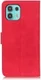 KHAZNEH Motorola Edge 20 Lite Hoesje Retro Wallet Book Case Rood afbeelding 8