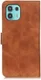 KHAZNEH Motorola Edge 20 Lite Hoesje Retro Wallet Book Case Bruin afbeelding 8