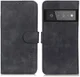 KHAZNEH Google Pixel 6 Pro Hoesje Vintage Wallet Book Case Zwart afbeelding 2