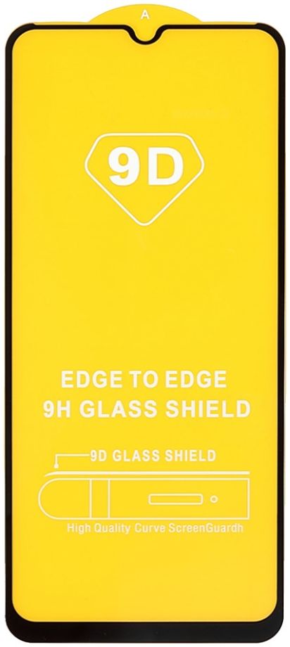 Samsung Galaxy A03s Screen Protector Arc Edge Tempered Glass afbeelding 2