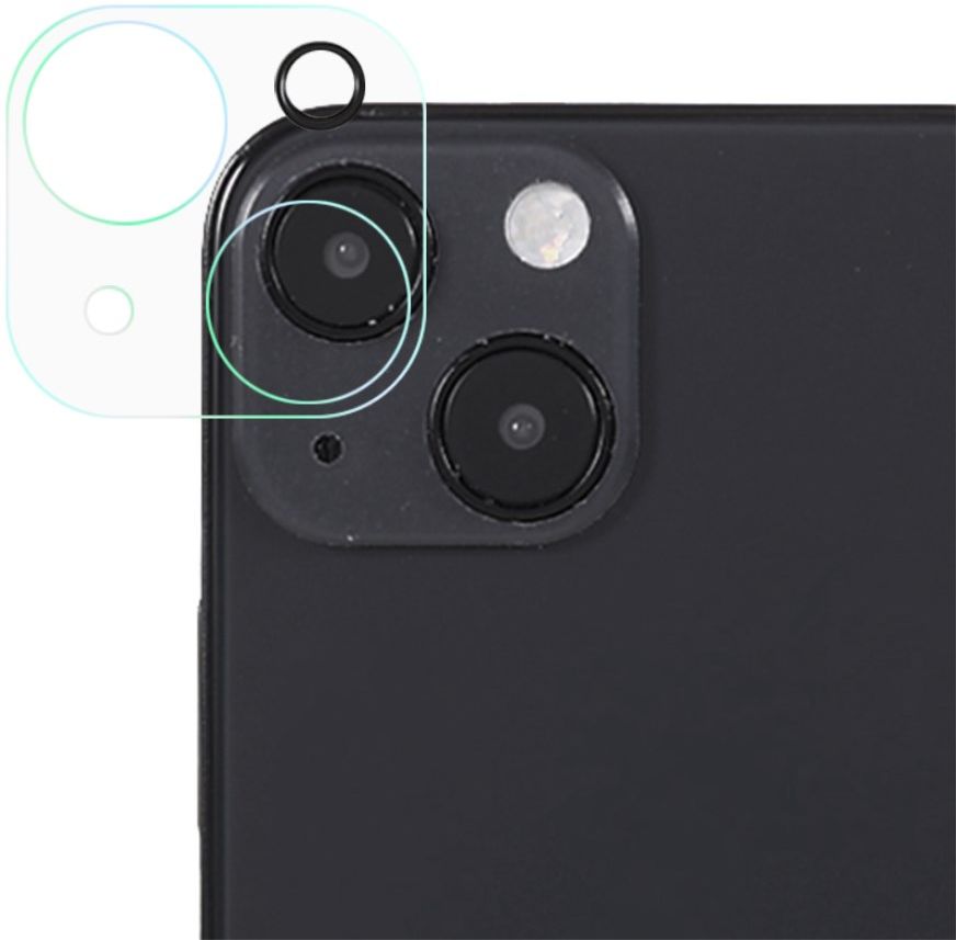 Apple iPhone 13 Mini / 13 Camera Lens Protector 9H Tempered Glass afbeelding 1