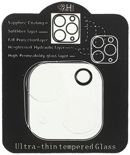 Apple iPhone 13 Mini / 13 Camera Lens Protector 9H Tempered Glass afbeelding 7