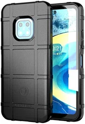 Nokia XR20 Hoesje Shock Proof Rugged Shield Back Cover Zwart afbeelding