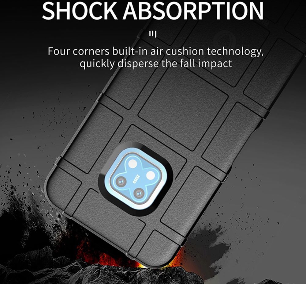 Nokia XR20 Hoesje Shock Proof Rugged Shield Back Cover Blauw afbeelding 2