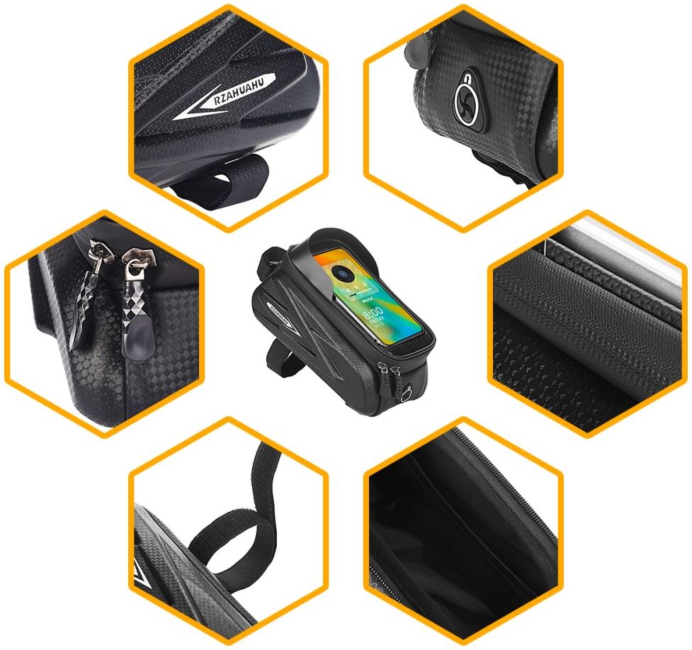 Waterbestendige Fiets Telefoonhouder voor Smartphones tot 7.2 Inch afbeelding 5