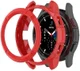 Samsung Galaxy Watch 4 Classic 46MM Hoesje TPU met Bezel Ring Rood afbeelding 2