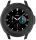 Samsung Galaxy Watch 4 Classic 46MM Hoesje - TPU met Bezel Ring - Zwart afbeelding 4