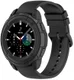 Samsung Galaxy Watch 4 Classic 46MM Hoesje - TPU met Bezel Ring - Zwart afbeelding 1