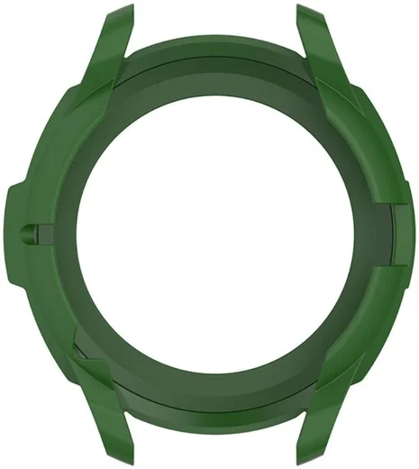 Samsung Galaxy Watch 4 Classic 42MM Hoesje - TPU met Bezel Ring - Groen afbeelding 7
