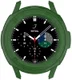 Samsung Galaxy Watch 4 Classic 42MM Hoesje - TPU met Bezel Ring - Groen afbeelding 4