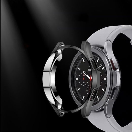 Samsung Galaxy Watch 4 44MM Hoesje - Flexibel TPU Bumper - Clear afbeelding 4