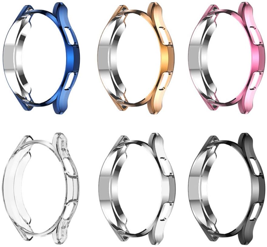 Samsung Galaxy Watch 4 44MM Hoesje - Flexibel TPU Bumper - Clear afbeelding 5