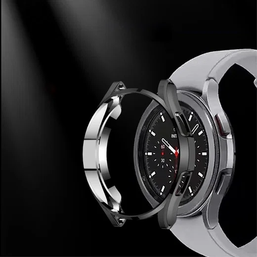 Samsung Galaxy Watch 4 40MM Hoesje - Flexibel TPU Bumper - Clear afbeelding 4