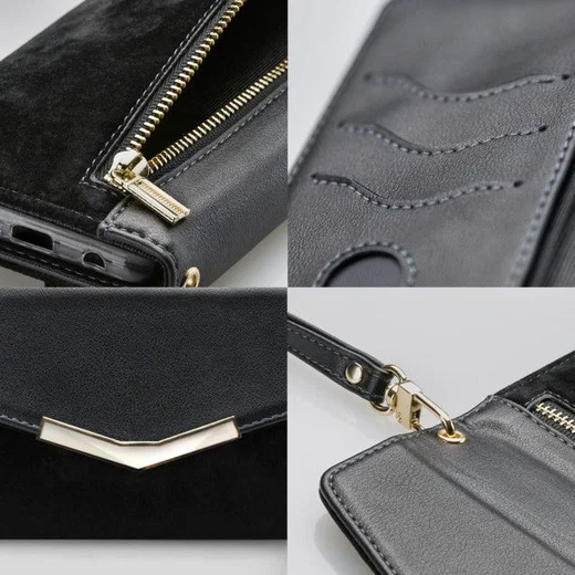 Mobilize Velvet Clutch Samsung Galaxy A42 Hoesje Deep Black afbeelding 4