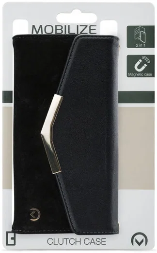 Mobilize Velvet Clutch Samsung Galaxy A42 Hoesje Deep Black afbeelding 8