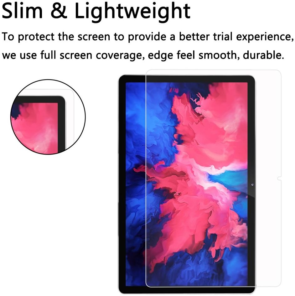 Lenovo Tab P11 Screen Protector Volledig Dekkend 9H Tempered Glass afbeelding 4