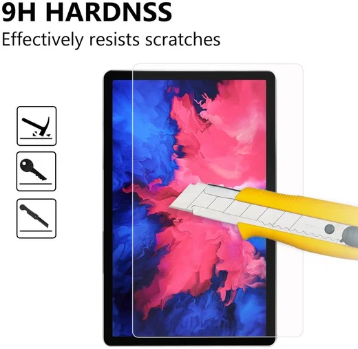 Lenovo Tab P11 Screen Protector Volledig Dekkend 9H Tempered Glass afbeelding 5