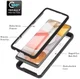 Samsung Galaxy A42 Hoesje Full Protect 360° Cover Hybride Zwart afbeelding 8