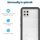 Samsung Galaxy A42 Hoesje Full Protect 360° Cover Hybride Zwart afbeelding 5