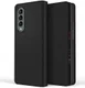 Samsung Galaxy Z Fold 3 Hoesje 2-in-1 Book Case en Back Cover Zwart afbeelding 1