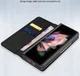 Samsung Galaxy Z Fold 3 Hoesje 2-in-1 Book Case en Back Cover Zwart afbeelding 2