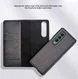 Samsung Galaxy Z Fold 3 Hoesje 2-in-1 Book Case en Back Cover Zwart afbeelding 3
