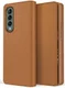 Samsung Galaxy Z Fold 3 Hoesje 2-in-1 Book Case en Back Cover Bruin afbeelding 1
