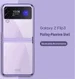 Samsung Galaxy Z Flip 3 Hoesje Hard Case Back Cover Transparant Zwart afbeelding 9