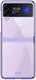 Samsung Galaxy Z Flip 3 Hoesje Hard Case Back Cover Transparant Paars afbeelding 5