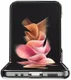 Samsung Galaxy Z Flip 3 Hoesje Hard Case Back Cover Transparant Paars afbeelding 2