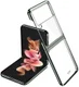 Samsung Galaxy Z Flip 3 Hoesje Hard Case Back Cover Transparant Groen afbeelding 1