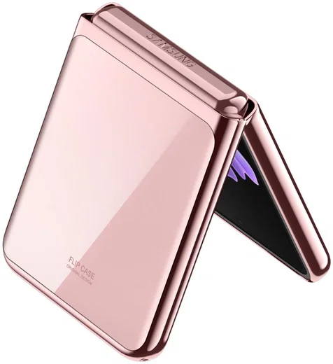 Samsung Galaxy Z Flip 3 Hoesje Hard Case Back Cover Transparant afbeelding 5