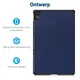 Lenovo Tab P11 / P11 Plus Tri-Fold Hoes Blauw afbeelding 3