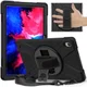 Lenovo Tab P11 / P11 Plus Hoes 360 Graden Kickstand Back Cover Zwart afbeelding 3