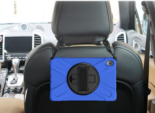 Lenovo Tab P11 / P11 Plus Hoes 360 Graden Kickstand Back Cover Blauw afbeelding 7