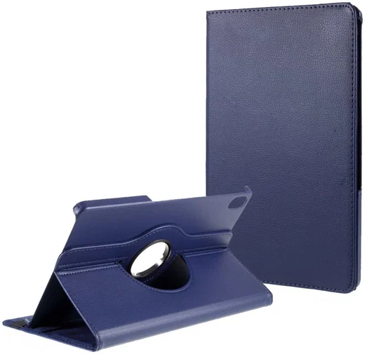 Lenovo Tab P11 / P11 Plus Hoes 360 Graden Book Case Kunstleer Blauw afbeelding 1