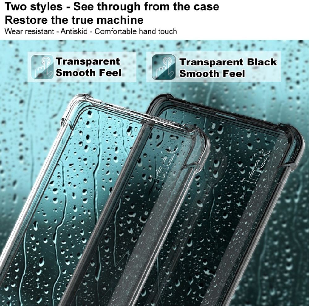 IMAK Motorola Edge 20 Hoesje + Screenprotector Transparant afbeelding 12
