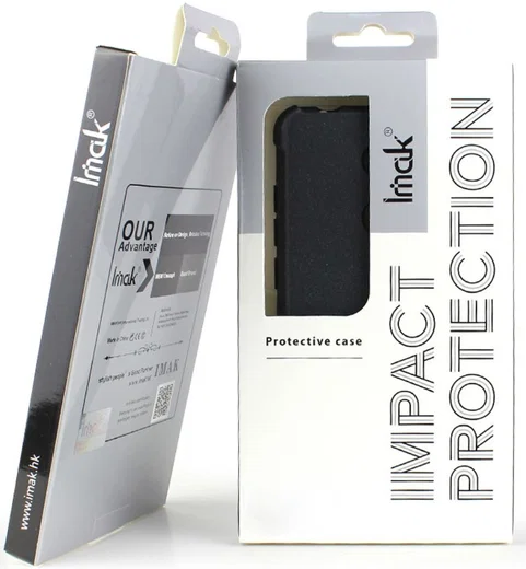 IMAK Motorola Edge 20 Hoesje + Screenprotector Transparant afbeelding 6