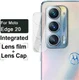 Imak Motorola Edge 20 Camera Lens Protector + Lens Cap Clear afbeelding 5